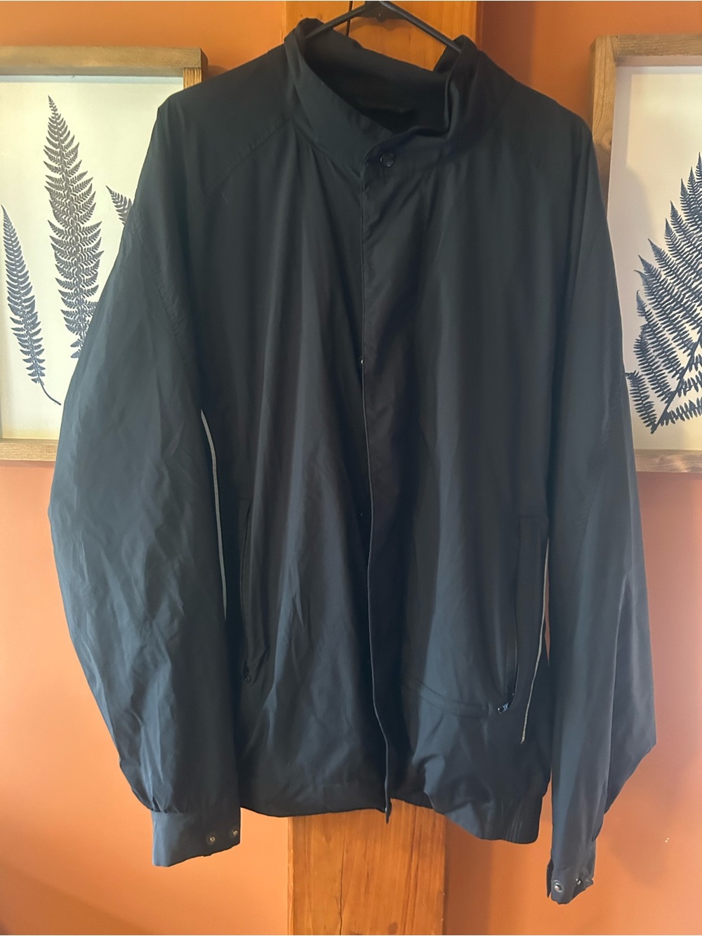 FootJoy Black Men's Windbreaker Jacket